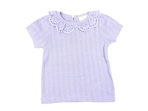 En Fant cosmic sky pointelle t-shirt